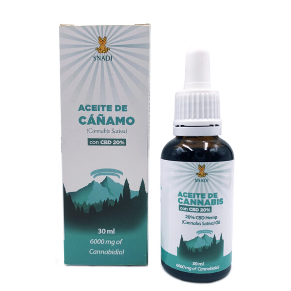Comprar aceite de CBD 20% 30ml SNADI