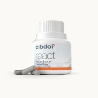 Suplementos CBD cerebro React Faster CIBDOL