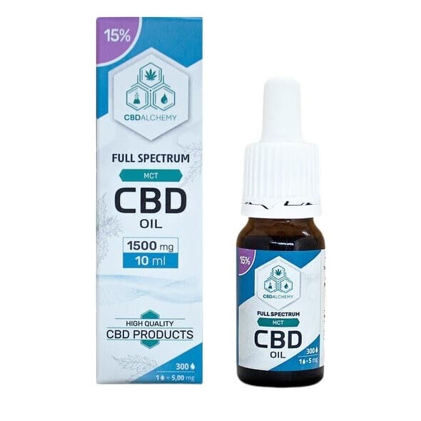 Aceite CBD 15% Full Spectrum MCT CBD Alchemy Thecannabisweb