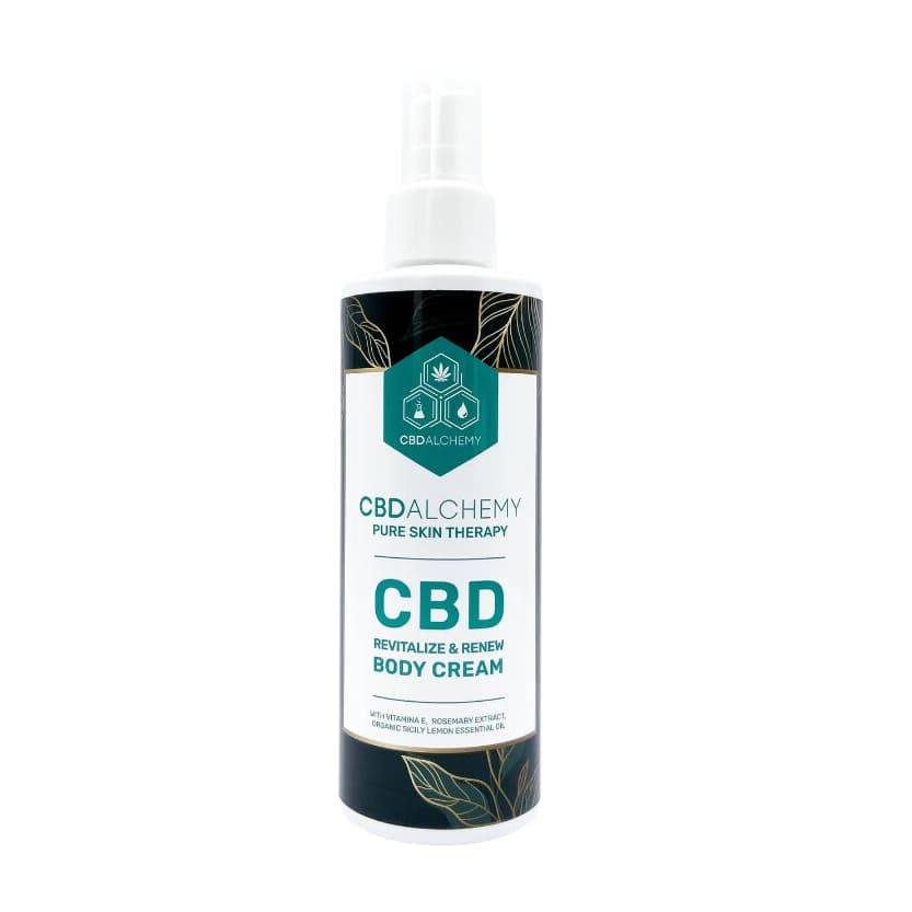 Crema Corporal Revitalizar CBD Alchemy thecannabisweb