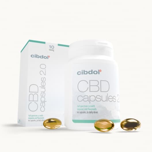 Cápsulas de gel con CBD 10% Cibdol Cápsulas de gel con CBD 10% Cibdol