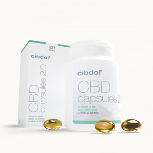 Cápsulas de gel con CBD 20% Cibdol Cápsulas de gel con CBD 20% Cibdol