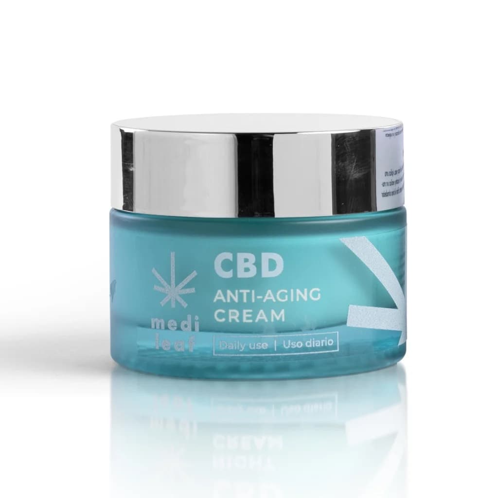 Crema Antiedad 100mg CBD Medileaf Crema Antiedad 100mg CBD Medileaf
