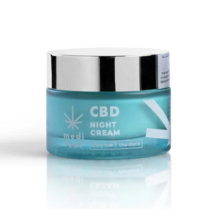Crema de noche 100mg CBD Medileaf